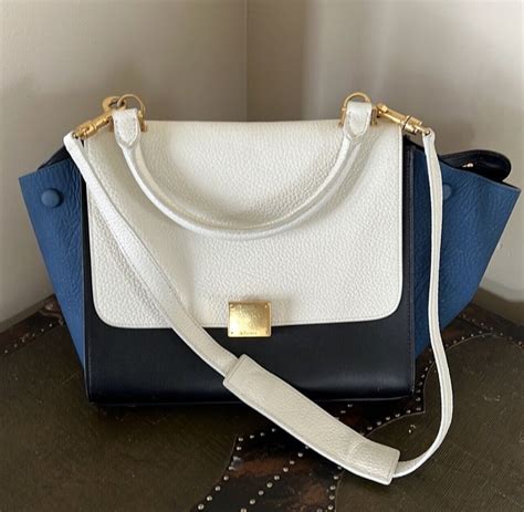 celine trapeze medium size|All hail the Celine Trapeze Bag .